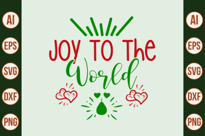 Joy to the World SVG