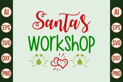 Santas Workshop SVG