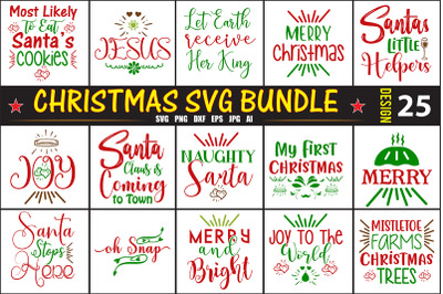 Christmas SVG Bundle