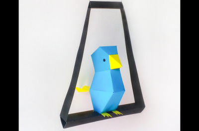 DIY Paper Bird (Printable)