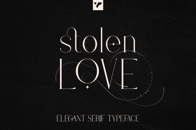 Stolen Love - Elegant serif typeface