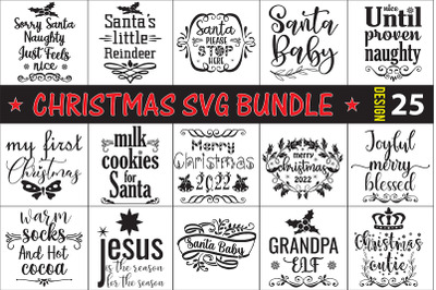 Christmas SVG Design Bundle