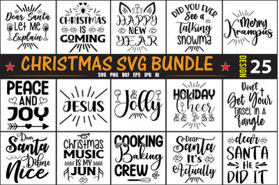 Christmas SVG Design Bundle