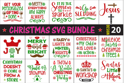 Christmas SVG Bundle