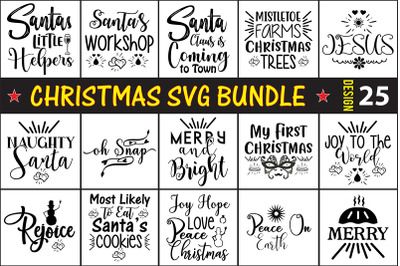 Christmas SVG Design Bundle