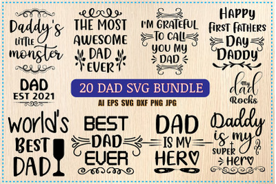 Dad SVG Bundle