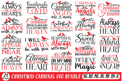 Cardinal SVG Bundle