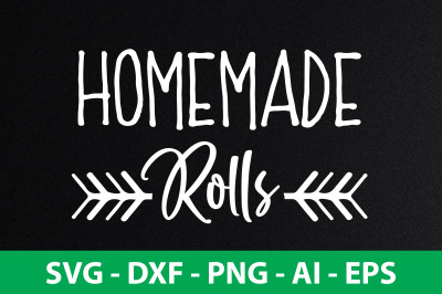 Homemade Rolls svg cut file