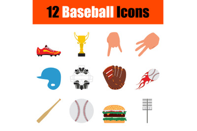 Baseball Icon Set