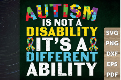 Autism Isn&#039;t Disability It&#039;s A Different