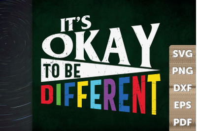 Autism It&#039;s Ok To Be Different