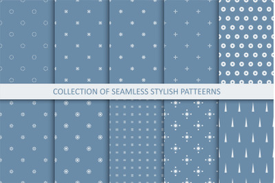Simple seamless stylish patterns