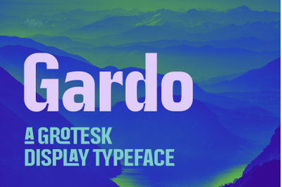 Gardo Grotesk | A Bold Condensed Display Sans