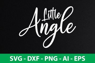 Little Angle svg cut file