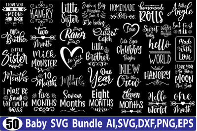 Baby SVG Bundle