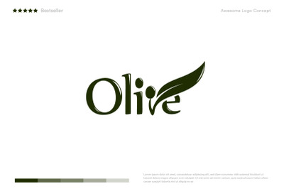 Olive Logo Template