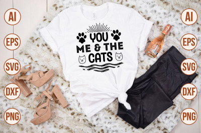 you me &amp; the cats svg cut file