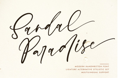 Sandal Paradise Signature