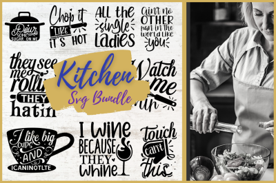 Kitchen SVG Bundle