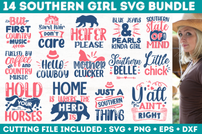 Southern Girl SVG Bundle