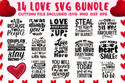 Love SVG Bundle