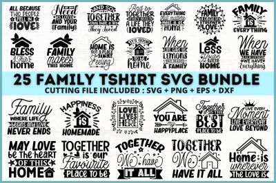 Family SVG Bundle