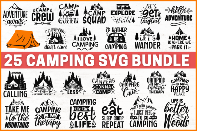 Camping SVG Bundle