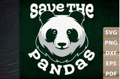 Save The Pandas Save The Animal