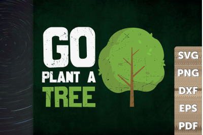 Earth Day Quote Go Plant A Tree