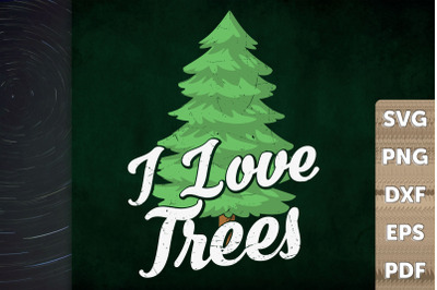 Earth Environmental Day I Love Trees