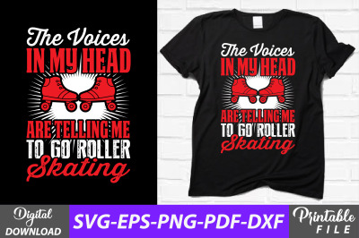 Roller Skate Lover T-shirt Sublimation