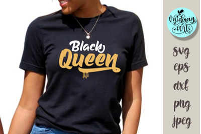 Black queen svg, melanin svg