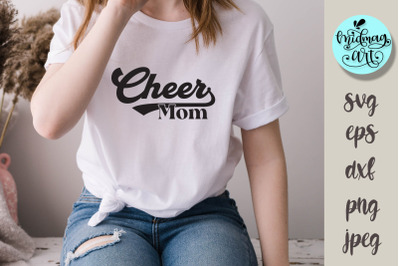 Cheer mom svg, sports svg