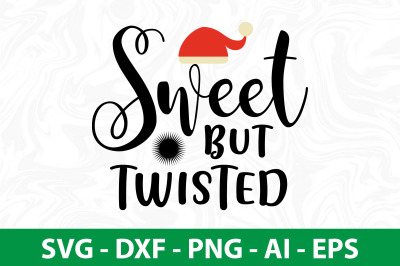 Sweet but Twisted svg cut file