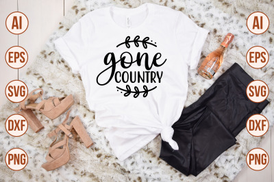 Gone Country svg