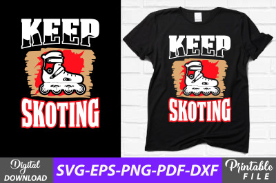 Keep Skating Sublimation