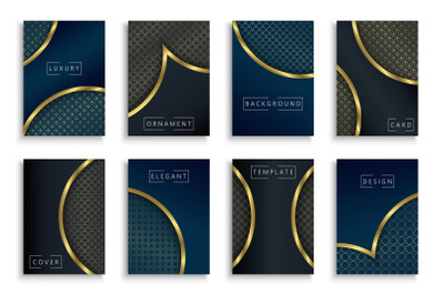 Luxury elegant posters, cards,covers