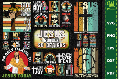 Jesus Bundle-30 Designs-211206