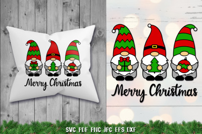 Christmas Gnomes SVG | Merry Christmas SVG