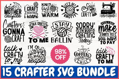 Crafter SVG Bundle