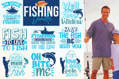 Fishing SVG Bundle