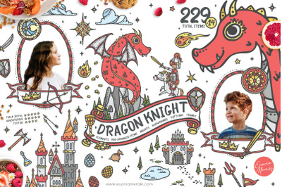 Dragon Knight - Fun and Adventurous Illustration Pack