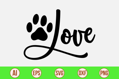 LOve svg cut file