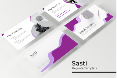 Sasti Keynote Template