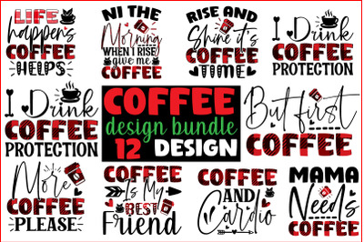 Coffee sublimation Design Bundle