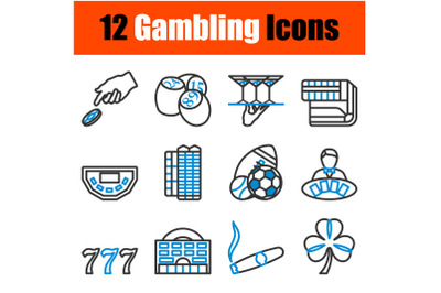 Gambling Icon Set