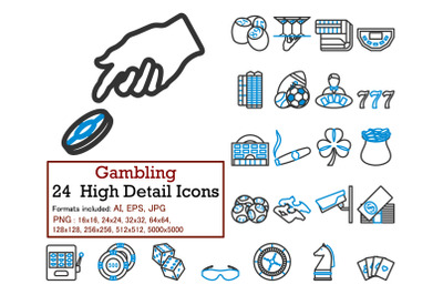 Gambling Icon Set