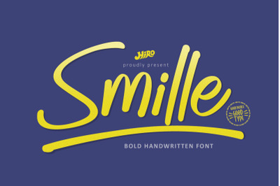 Smille Bold Handwritten Font