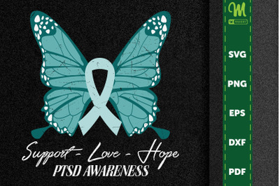 PTSD Awareness Support Love Hope