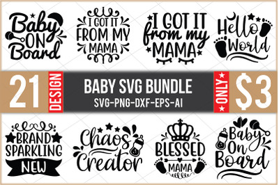 Baby Svg  Bundle